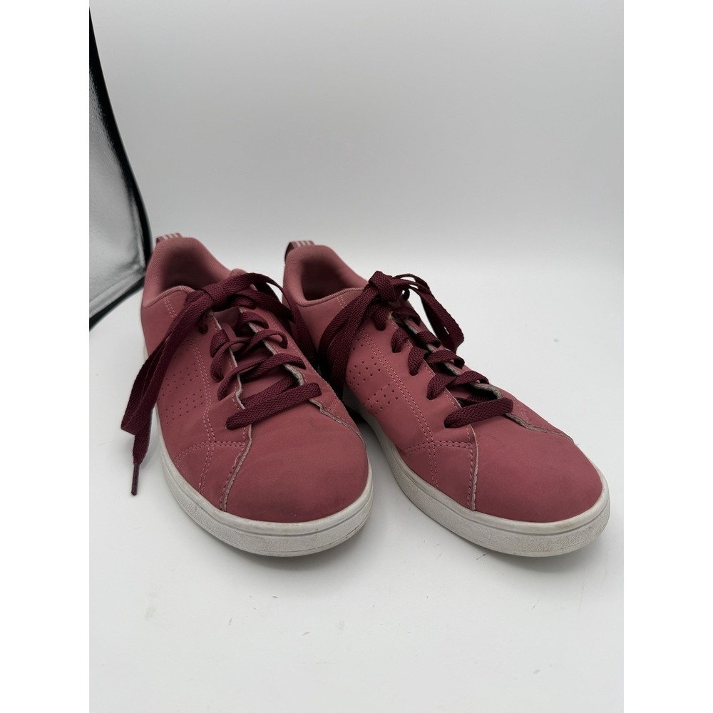 Adidas VS Advantage CL Womens 7 Pink Trace Maroon Sneakers B42305. 1806